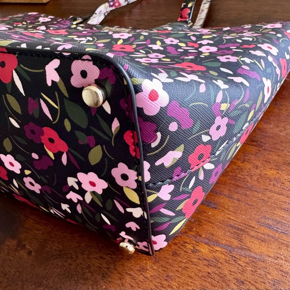 Kate Spade Laurel Way Boho Floral Medium Dally Bag EUC - Picture 8 of 14